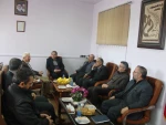 نشست صمیمی دکتر حقیقی با رؤسای سابق آموزشکده شهید بهشتی