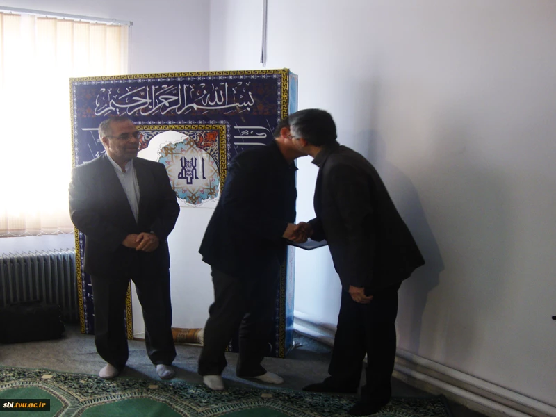 معارفه معاون اداری وم الی