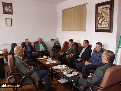 نشست مشترک رئیس و جمعی از مسئولین آموزشکده با مسئولین دانشگاه فرهنگیان