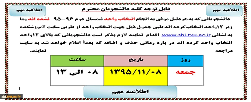 عدم انتخاب