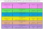 جدول زمان بندی   انتخاب واحد مهر ماه2- 1399 آموزشکده فنی شهید بهشتی ارومیه2