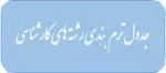 جدول ترم بندی